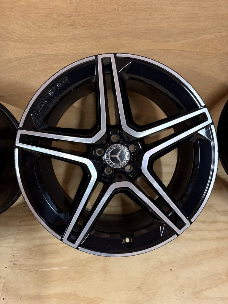 Originele Mercedes GLS GLE X167 AMG velgen a1674017400 21”, Niet ingevuld, Gebruikt, Velg(en), Niet ingevuld
