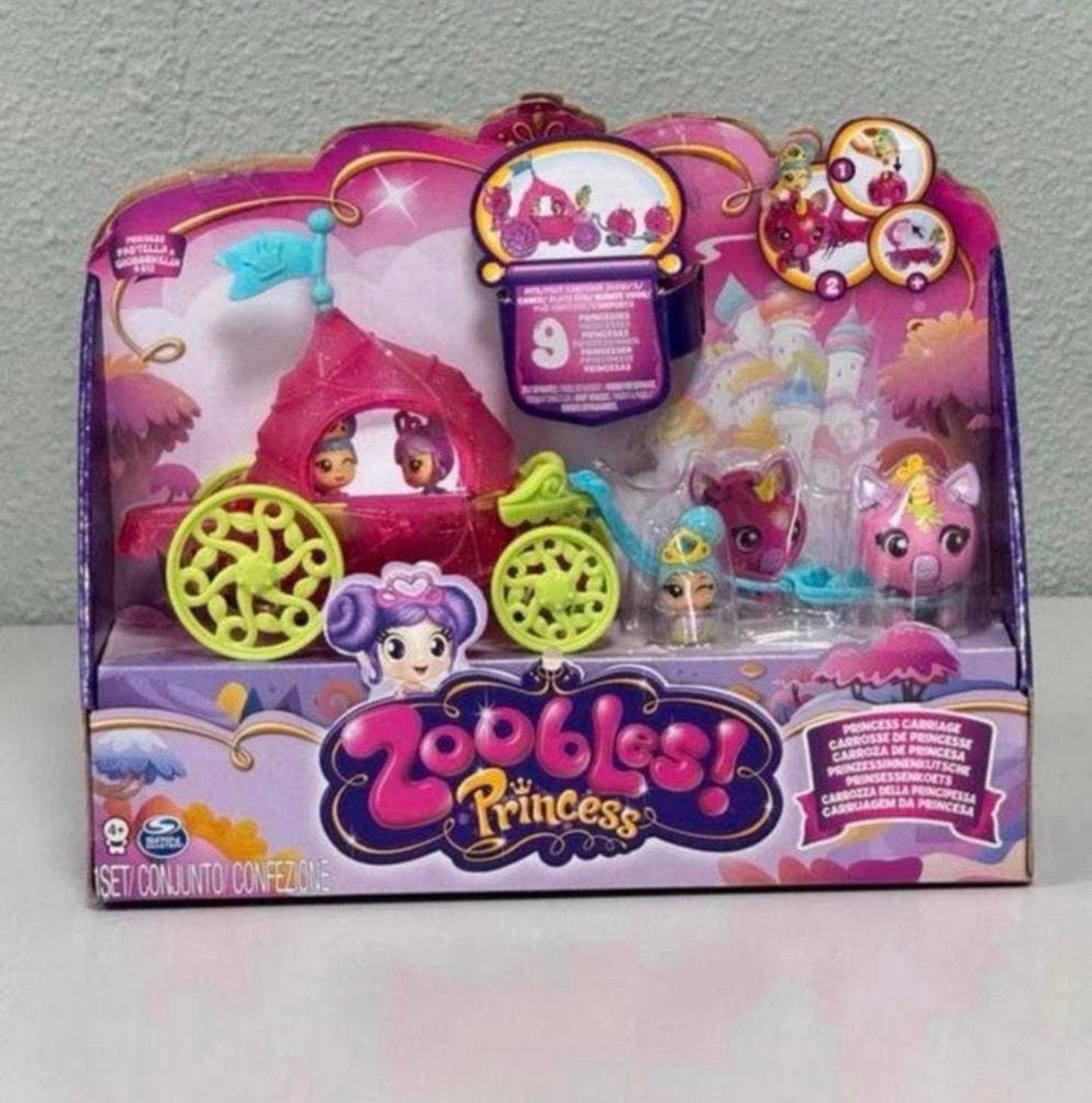 Nieuw, Zoobles Princess Koets Prinsessen - Magische koets, Kinderen en Baby's, Overige typen, Nieuw, Ophalen of Verzenden, H