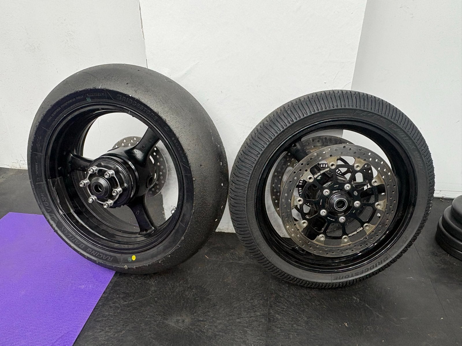 Set velgen Kawasaki ZX10-R (2016-2025) met remschijven, Ophalen, Gebruikt