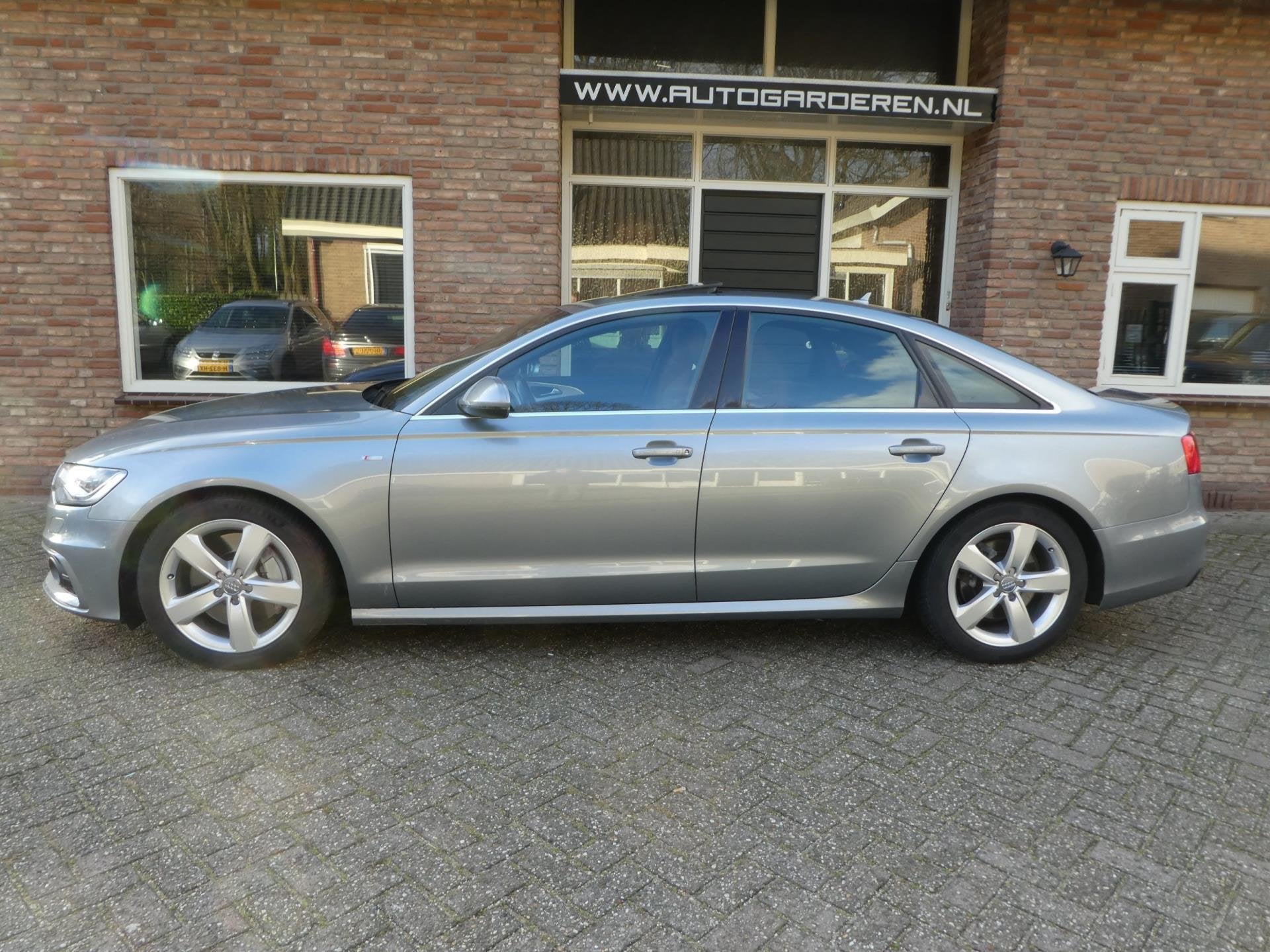 Audi A6 3.0 TDI BiT quattro Pro Line Plus, Auto's, Automaat, Gebruikt, Zwart, Bedrijf