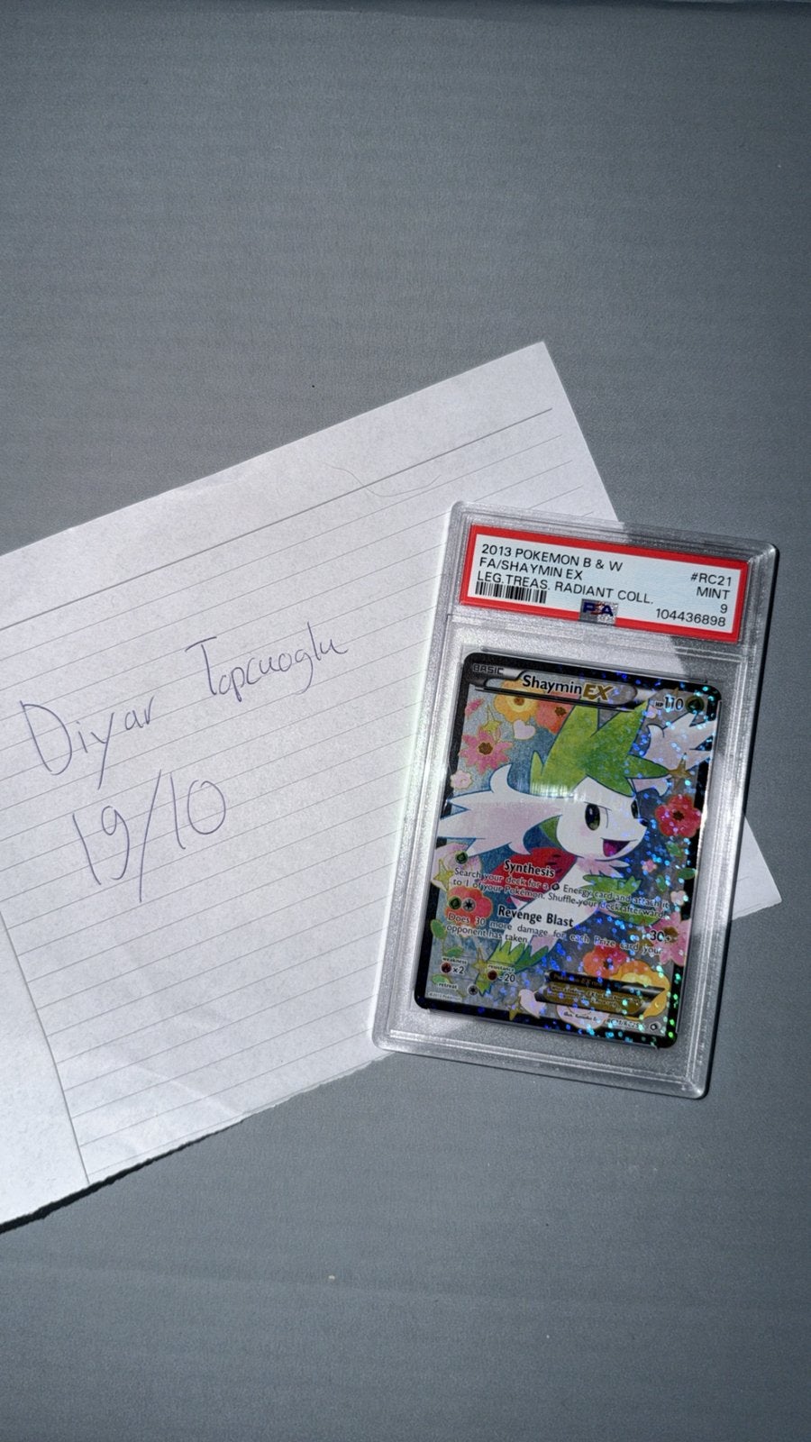 Shaymin #RC21 Psa 9, Ophalen of Verzenden, Zo goed als nieuw