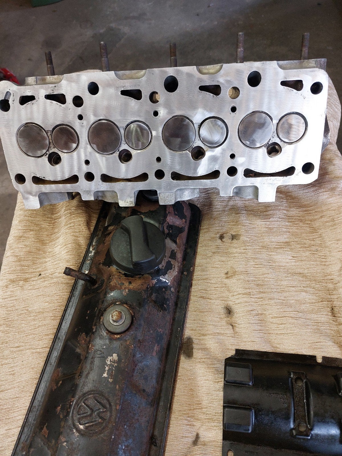 Cilinderkop vw golf 1.3., Ophalen, Gebruikt, Volkswagen