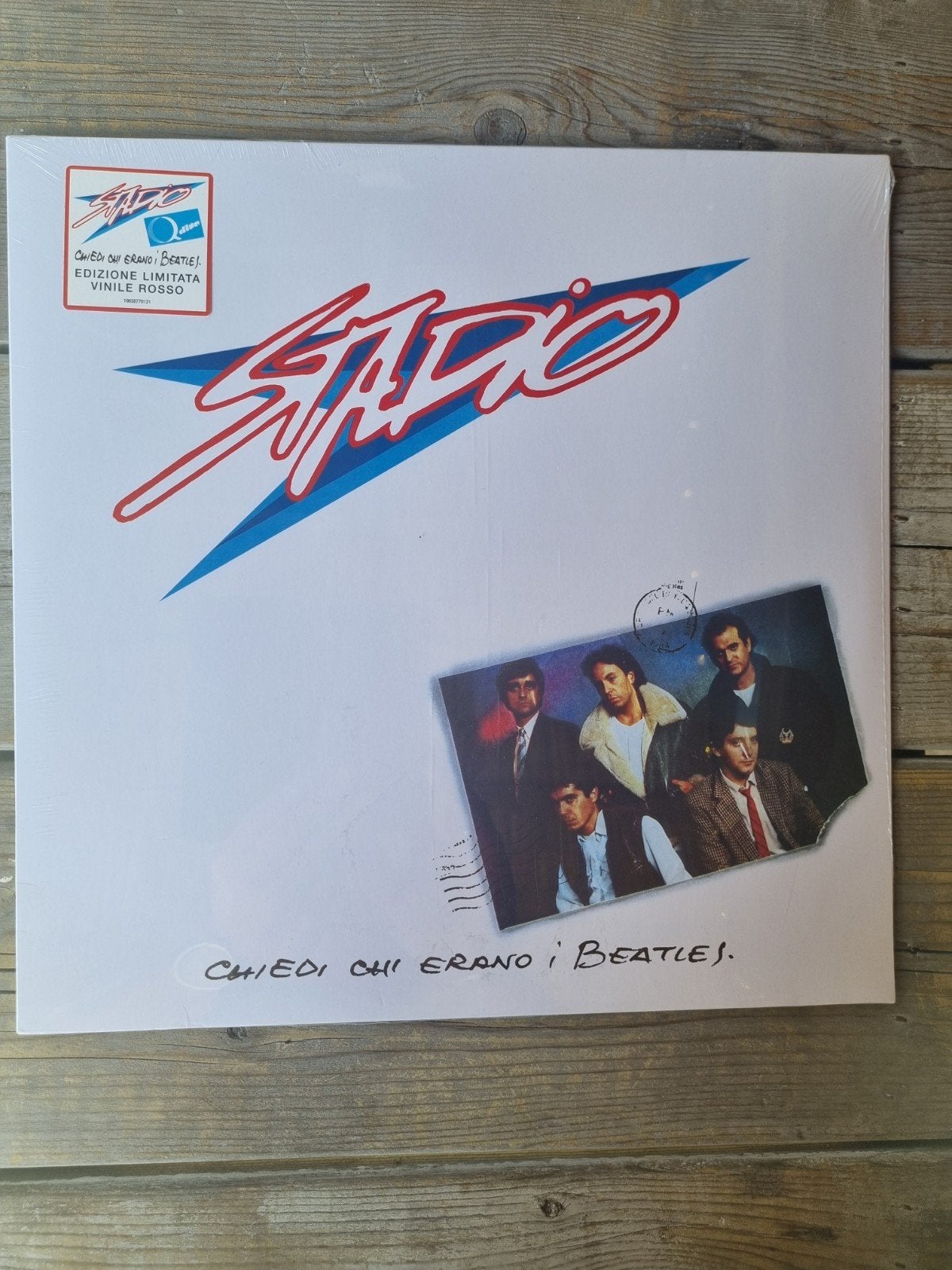Stadio - Chiedi Chi Erano I Beatles (Rood Vinyl), LP, Colored vinyl, Pop, Ophalen of Verzenden