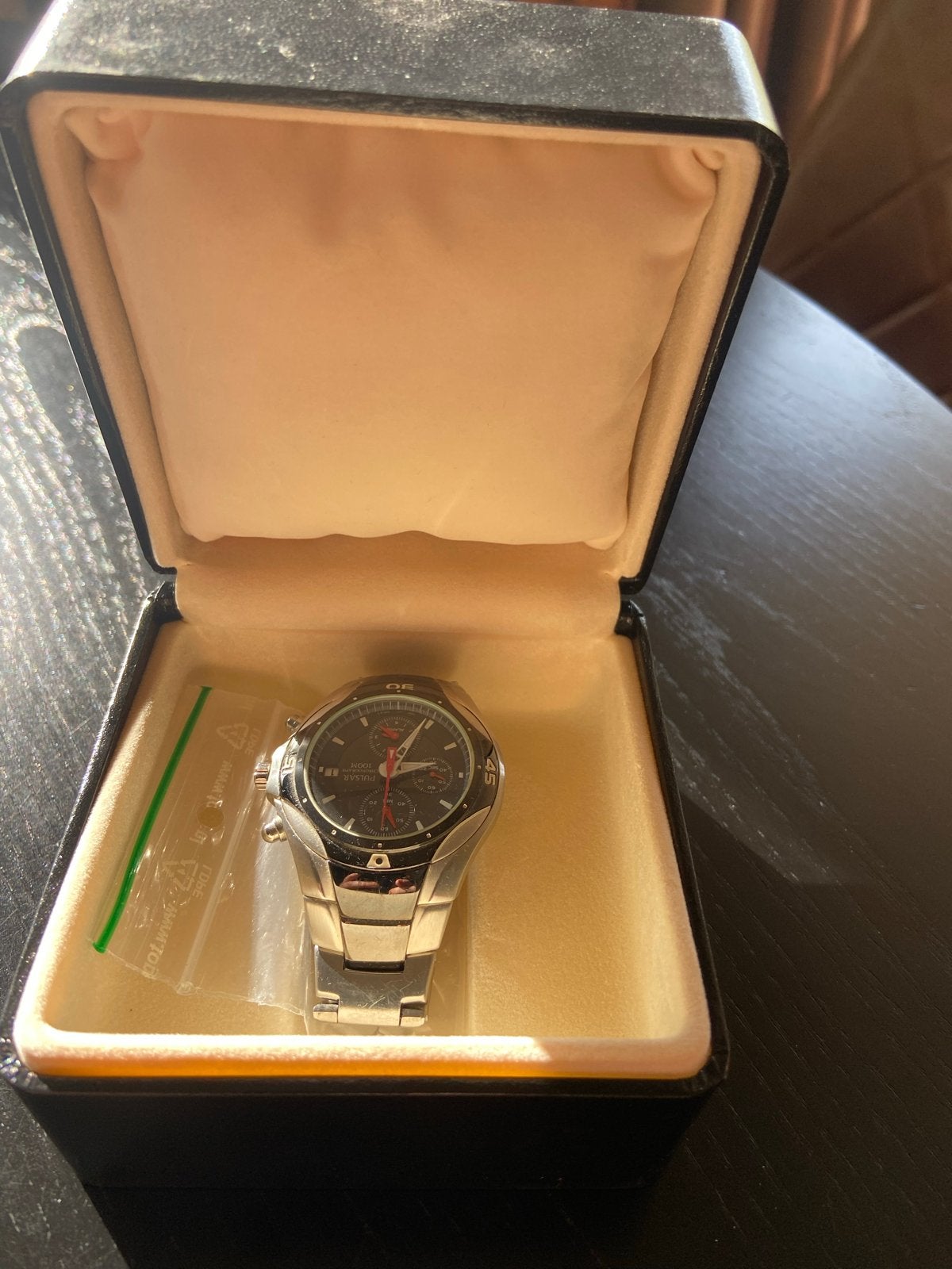 Pulsar Chronograaf Herenhorloge - Zo goed als nieuw, Sieraden, Tassen en Uiterlijk, Staal, Polshorloge, Zo goed als nieuw, Ophalen