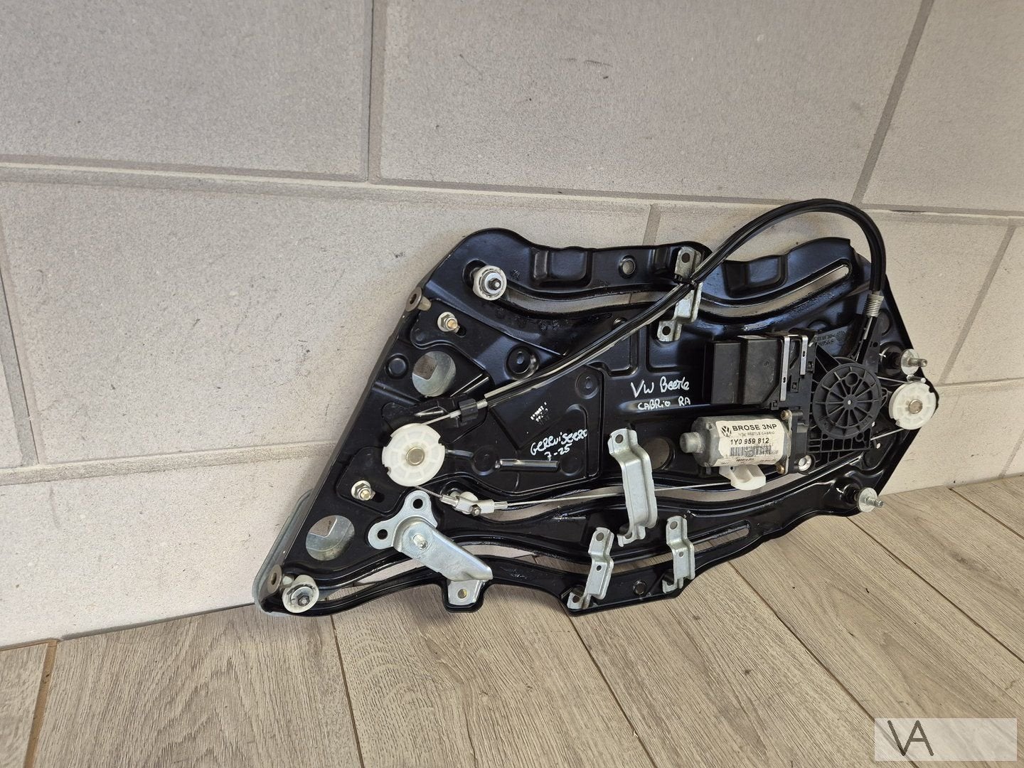 VW New Beetle CABRIOLET 2002-2010 raammechaniek rechtsachter, Auto-onderdelen, Gebruikt, -, Volkswagen, -
