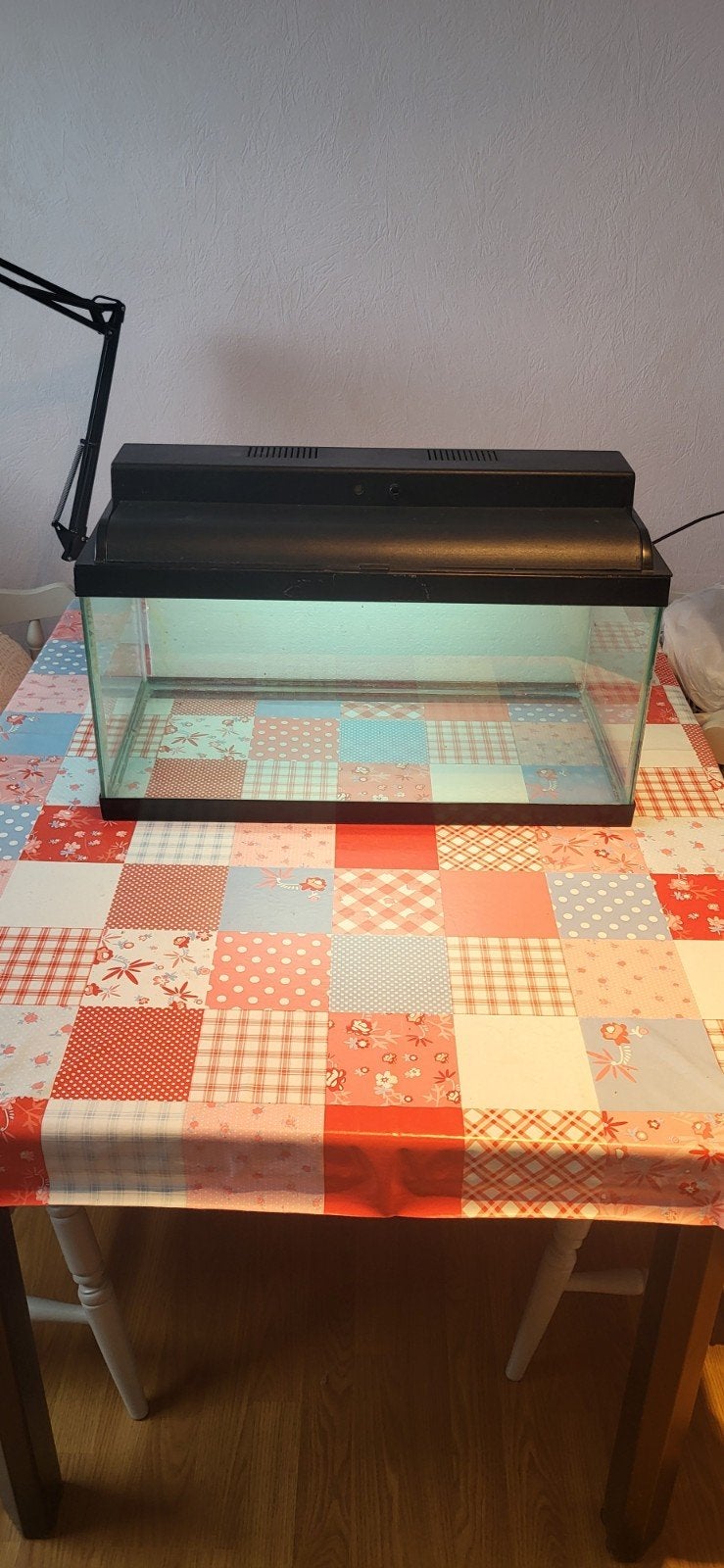 super leuk beginner aquarium, Ophalen, Inclusief deksel, Gebruikt, Leeg aquarium
