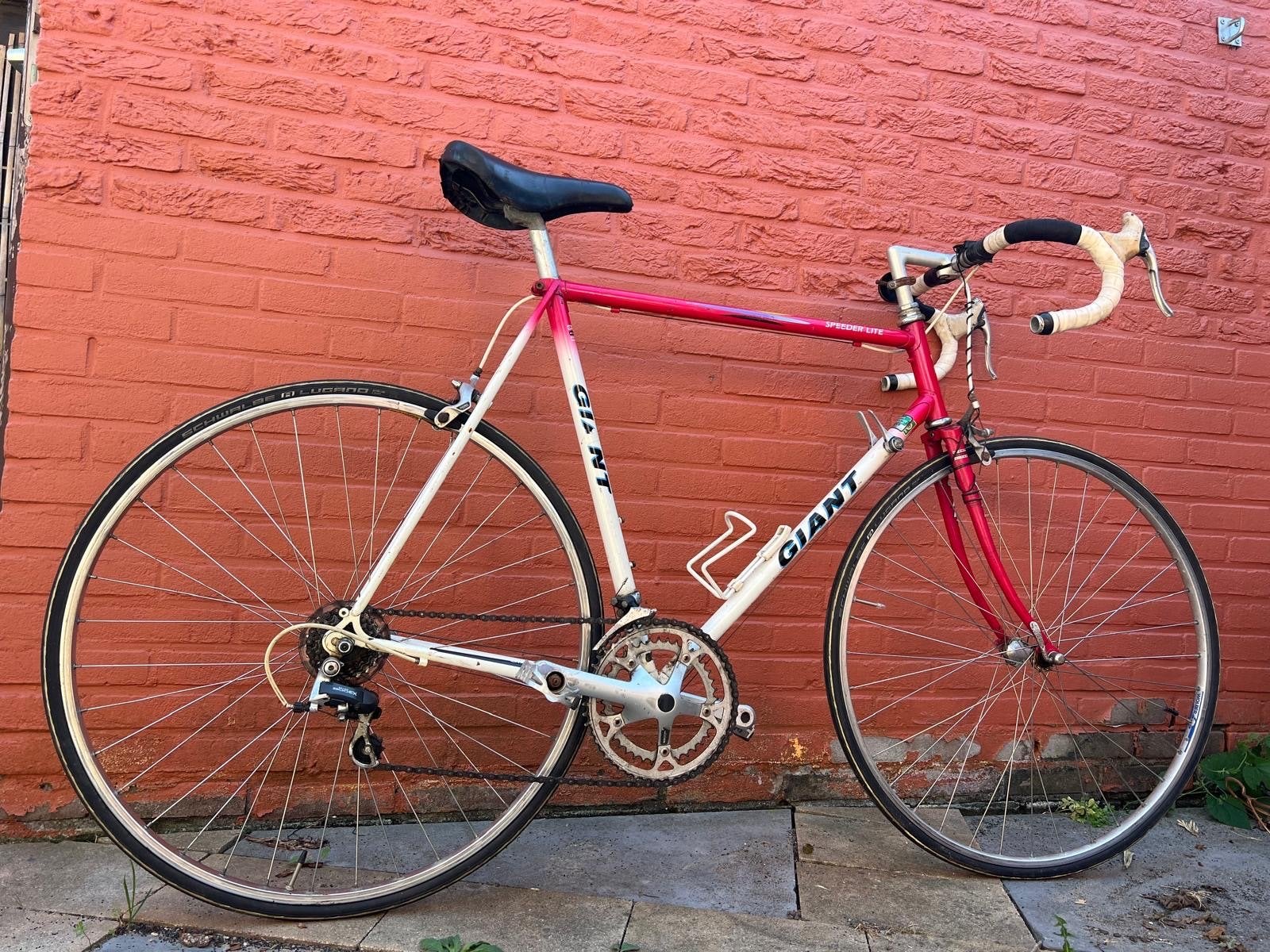 Vintage Giant Speeder Lite racefiets – 28 inch – 60 cm frame, Ophalen, Gebruikt, Staal, Giant