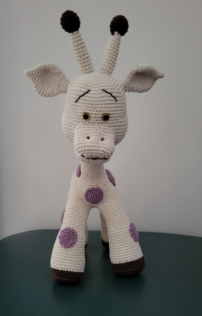 Giraffe, knuffel, gehaakt., Ophalen of Verzenden, Nieuw, Kraamcadeau