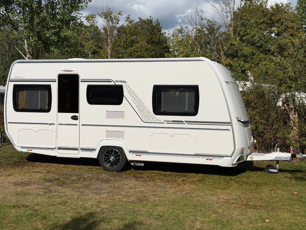 Fendt Apero 465 TG. Bj. 2023 Nieuwstaat, Caravans en Kamperen, 2 aparte bedden, Treinzit, Particulier, Fendt