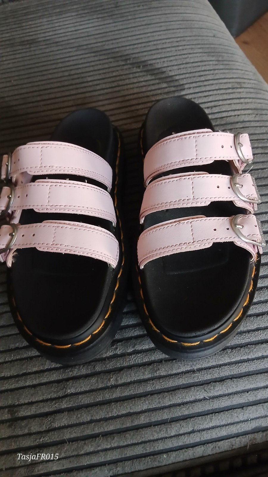 Dr. Martens Blaire Hydro Sandalen - Maat 38, Dr. Martens, Roze, Gedragen, Sandalen of Muiltjes