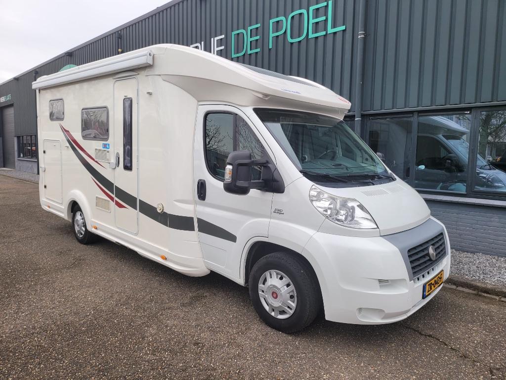 Fiat Ducato Eura Mobil Terrestra 650EB scherp geprijsd, Caravans en Kamperen, Campers, Luifel, Fiat, Koelkast, Bedrijf