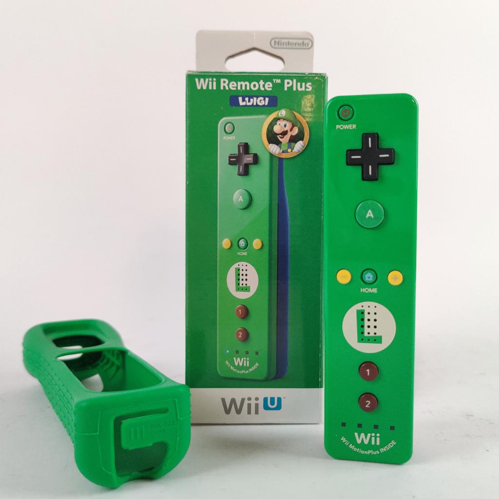 Wii Motionplus Controller Luigi met doos || Nu voor € 59.99, Avontuur en Actie, Gebruikt, 1 speler, Ophalen of Verzenden