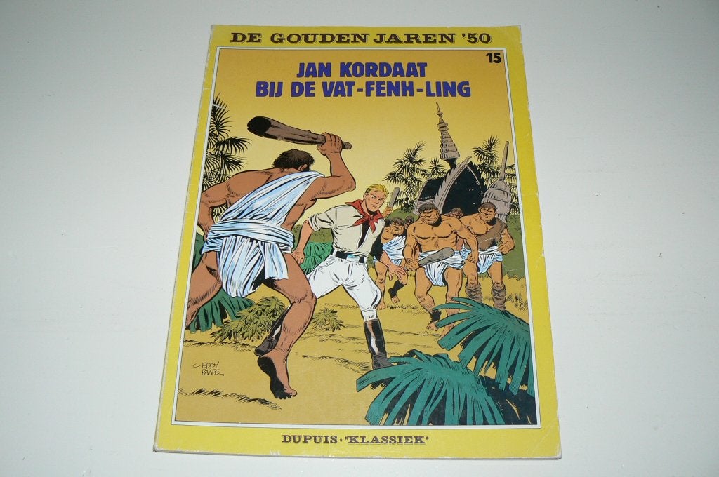 Jan Kordaat bij de Vat-Fenh-Ling. Dupuis uitgaven 1987, Boeken, Eén stripboek, Eddy Paape., Ophalen of Verzenden, Zo goed als nieuw