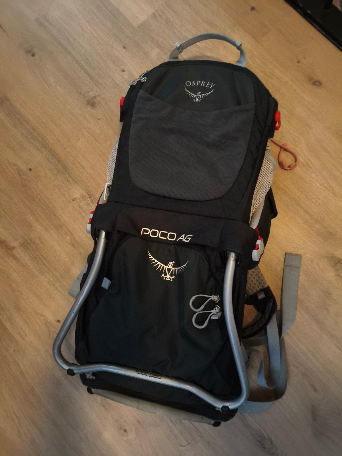 Osprey Poco AG Premium met zonnescherm en regenhoes, Kinderen en Baby's, Babydragers en Draagdoeken, Overige merken, Ophalen of Verzenden