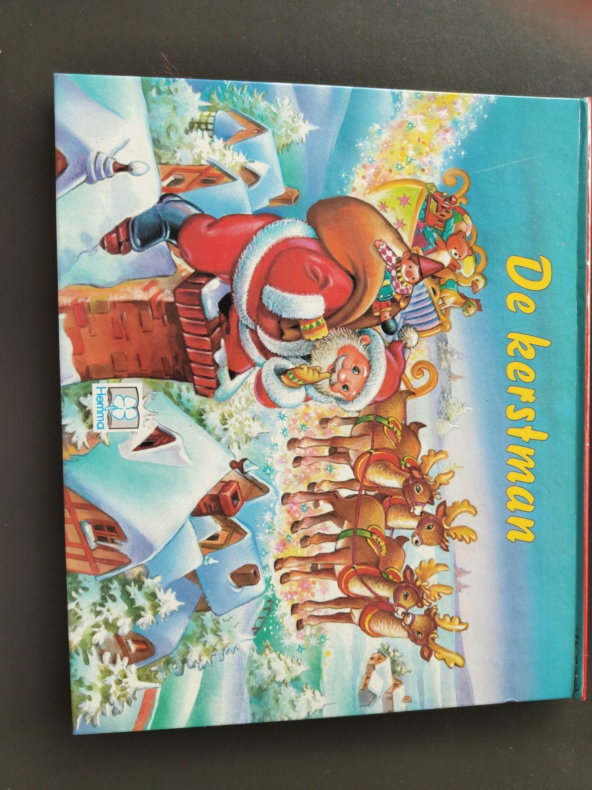 kerstman boek, Ophalen of Verzenden, Gelezen, Plaatjesalbum