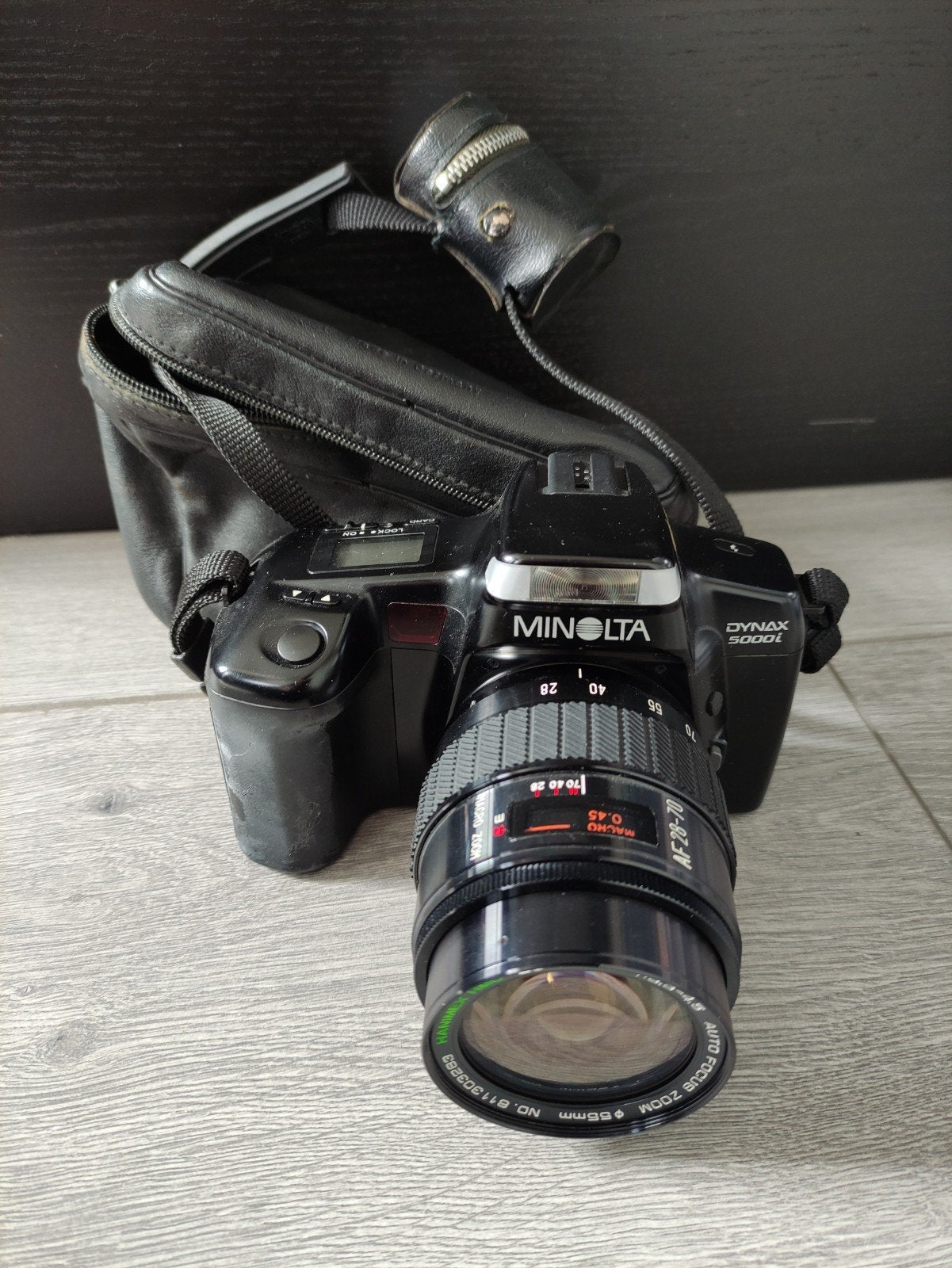 Minolta dynax 5000i camera met tasje, Audio, Tv en Foto, Ophalen of Verzenden, Spiegelreflex, Minolta