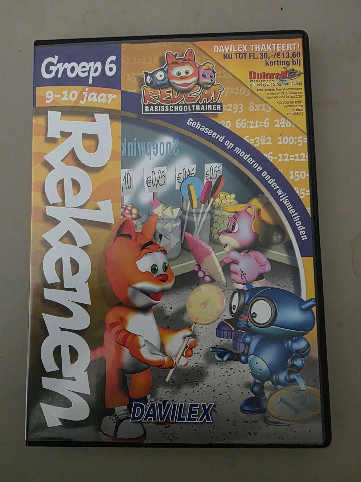 Pc game RedCat Red Cat rekenen 9-10, Spelcomputers en Games, Games | Pc, Puzzel en Educatief, 1 speler, Ophalen of Verzenden, Zo goed als nieuw