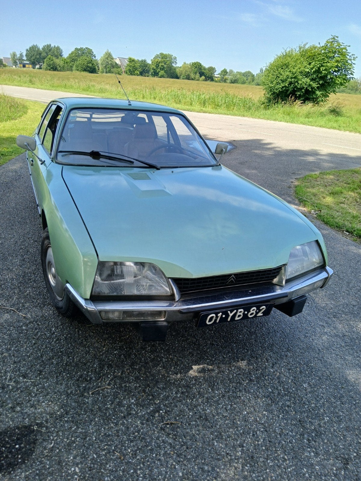 Citroën CX 2.0 2000 1977 Groen, Auto's, 4 cilinders, CX, 1337 kg, Handgeschakeld