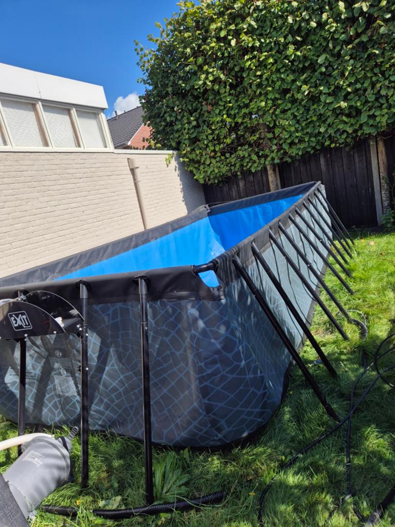 Exit 5x2 zwembad te koop, Ophalen, Minder dan 80 cm, Rond, 300 cm of meer