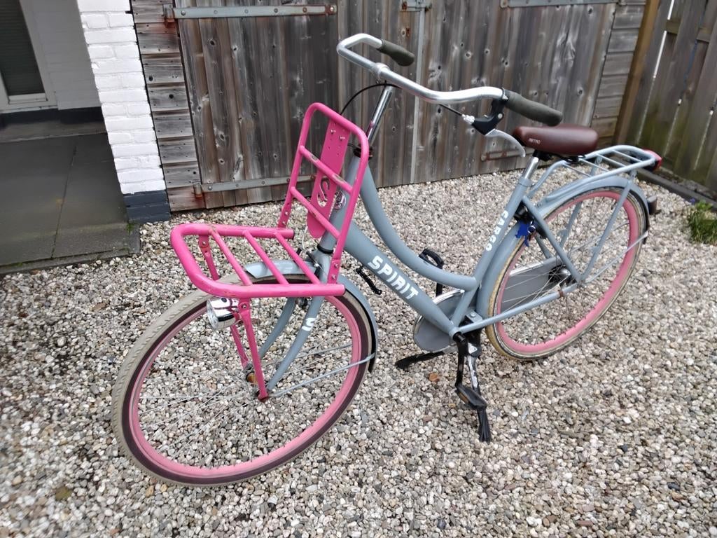 Spirit Cargo transportfiets meisjesfiets damesfiets, Terugtraprem, Gebruikt, 50 tot 53 cm, Ophalen
