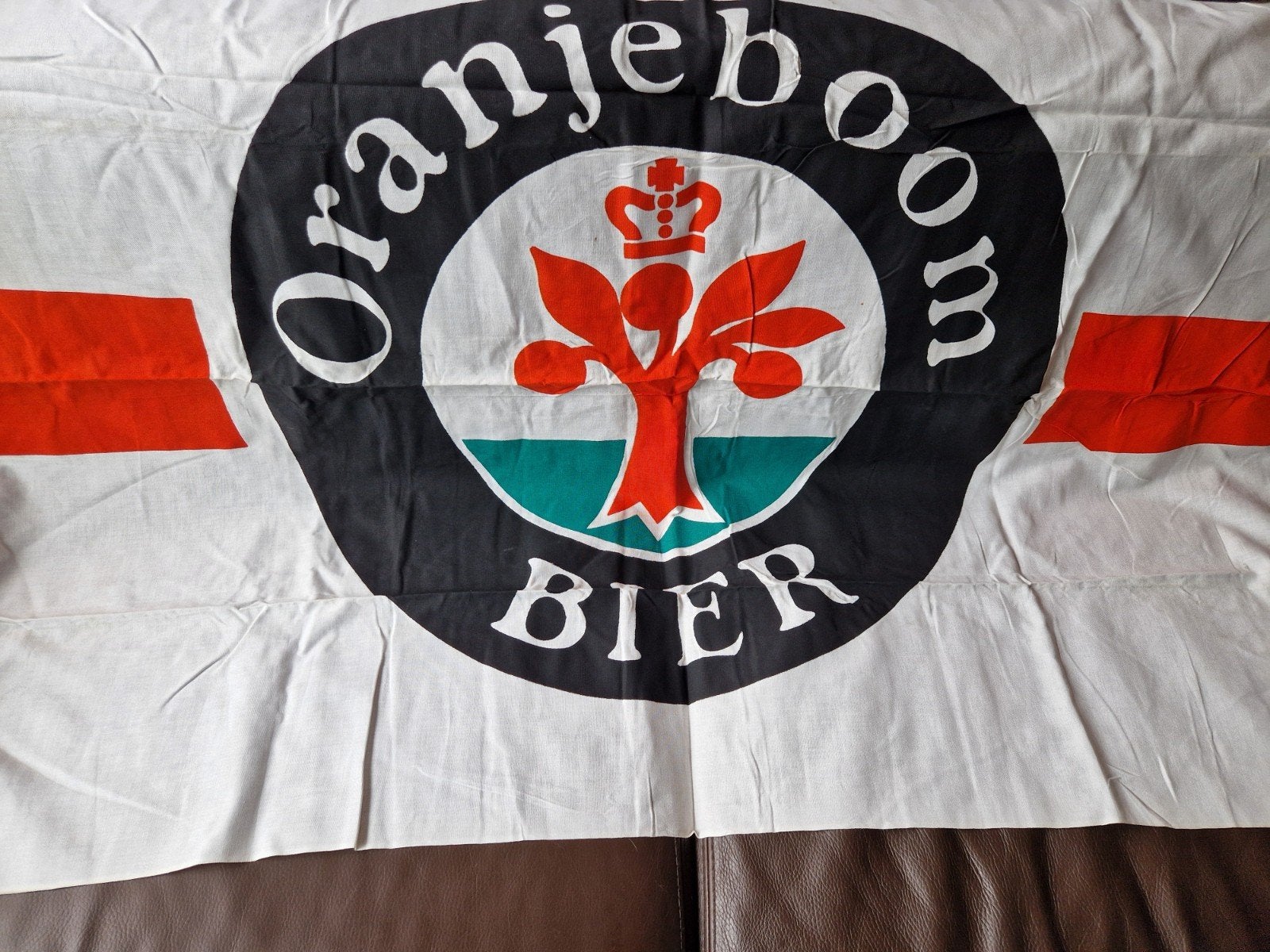 grote mooie vlag Orangeboom Bier, Verzamelen, Ophalen of Verzenden, Zo goed als nieuw
