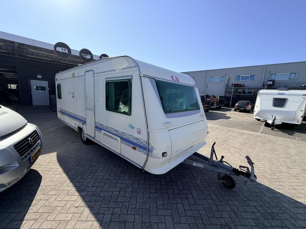 Adria Unica B 562 UP Mover airco tent luifel, Rondzit, Bedrijf, 5 tot 6 meter, Luifel