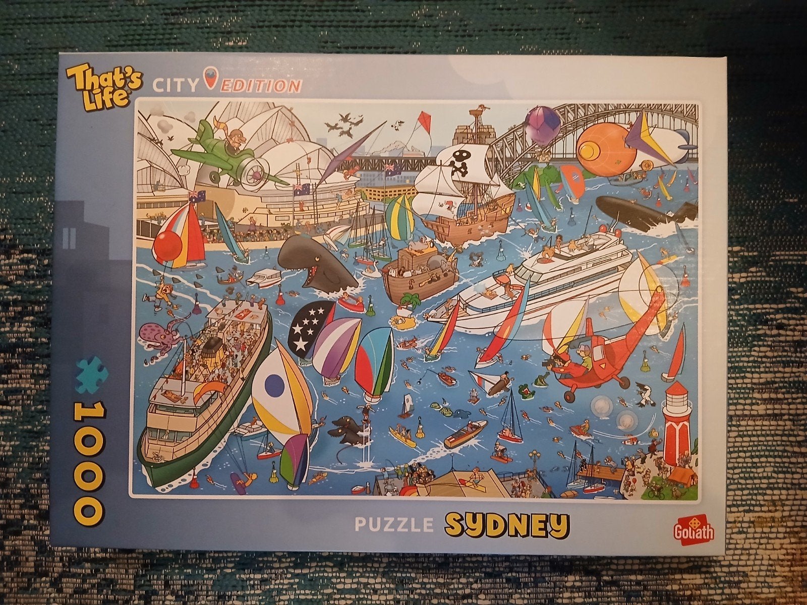 Diverse 1000-stukjes puzzels - per stuk, Ophalen of Verzenden, 500 t/m 1500 stukjes, Gebruikt, Legpuzzel
