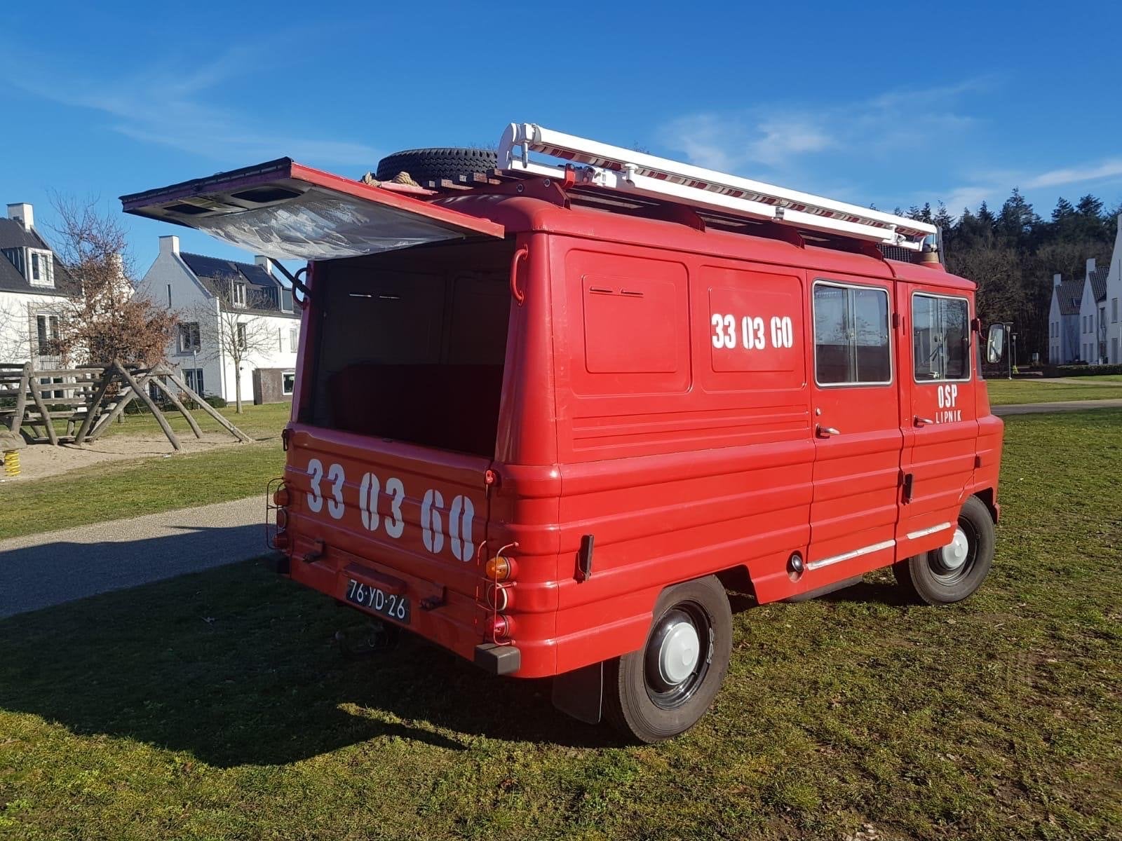 Oldtimer busje, Ophalen