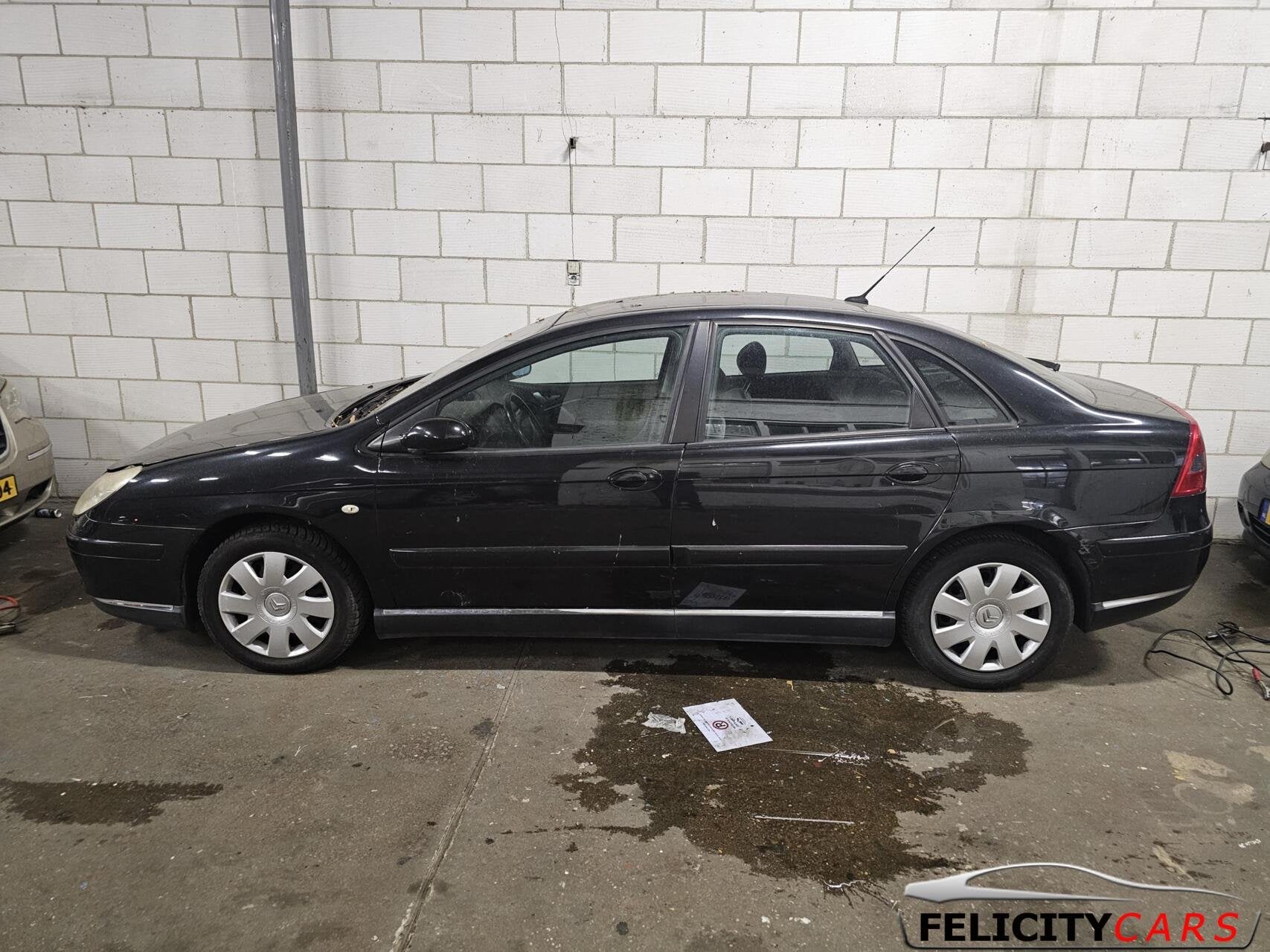 Citroen C5 2.0-16V Caractère, Auto's, Citroën, 4 cilinders, Zwart, Origineel Nederlands, Bedrijf