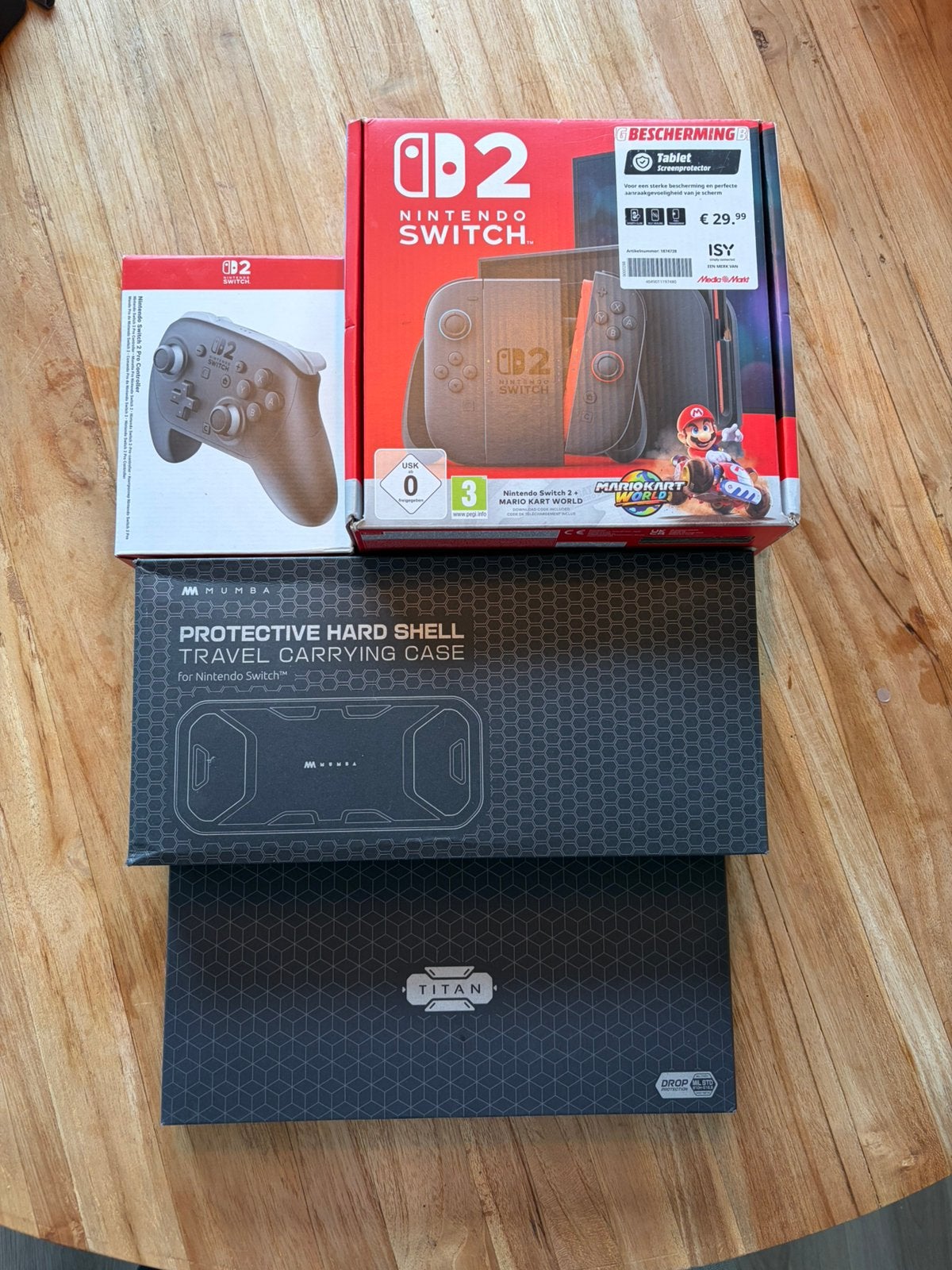 Nintendo Switch 2 met accessories, Ophalen of Verzenden, Zo goed als nieuw, Met 1 controller, Switch Original