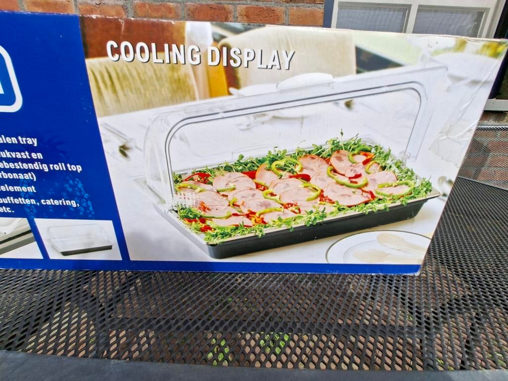 Nieuwe Cooling Buffet voor Vlees en Gerechten - 53x33cm, Huis en Inrichting, Ophalen of Verzenden