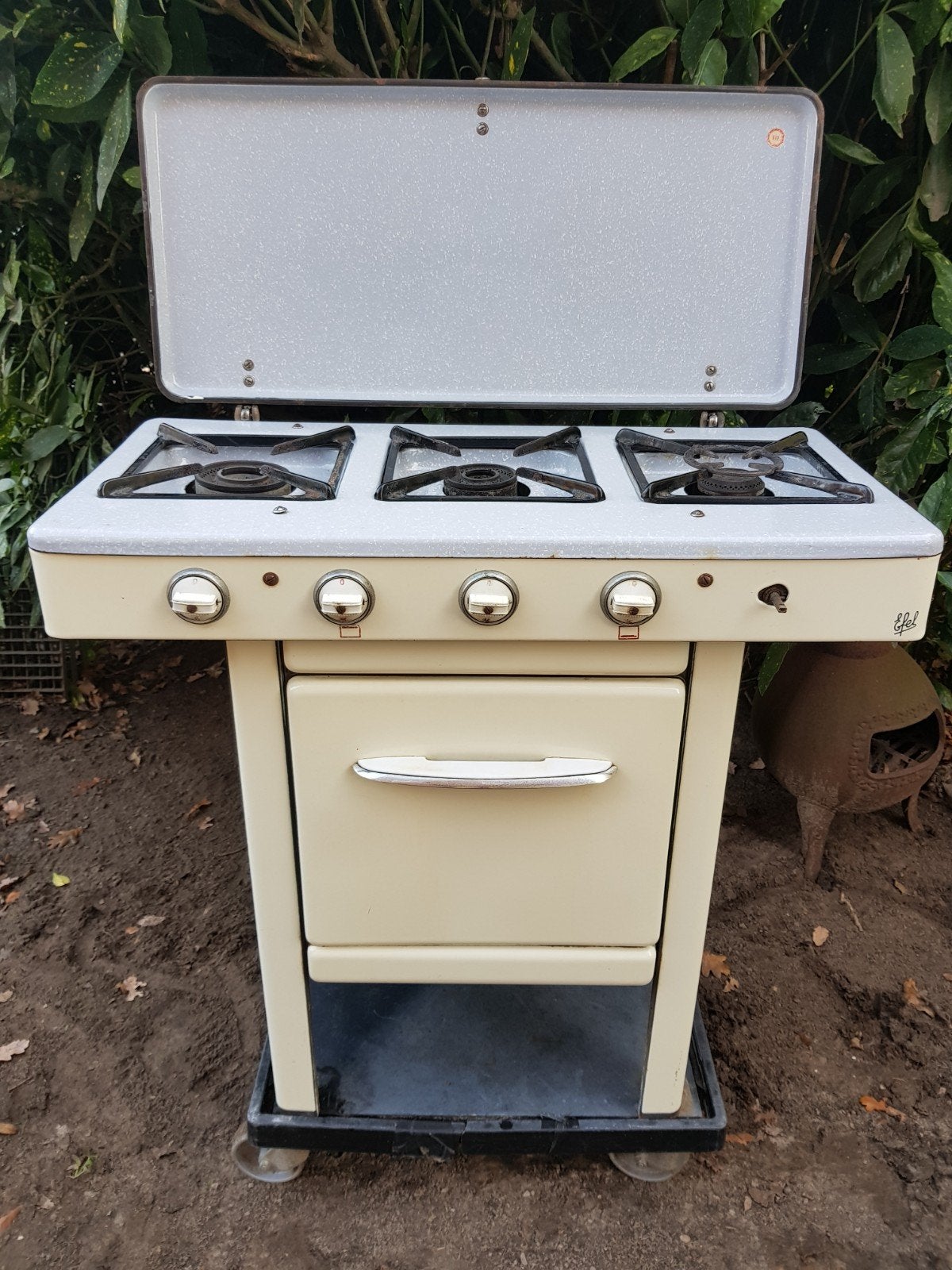 Efel antiek vintage fornuis met oven, Ophalen