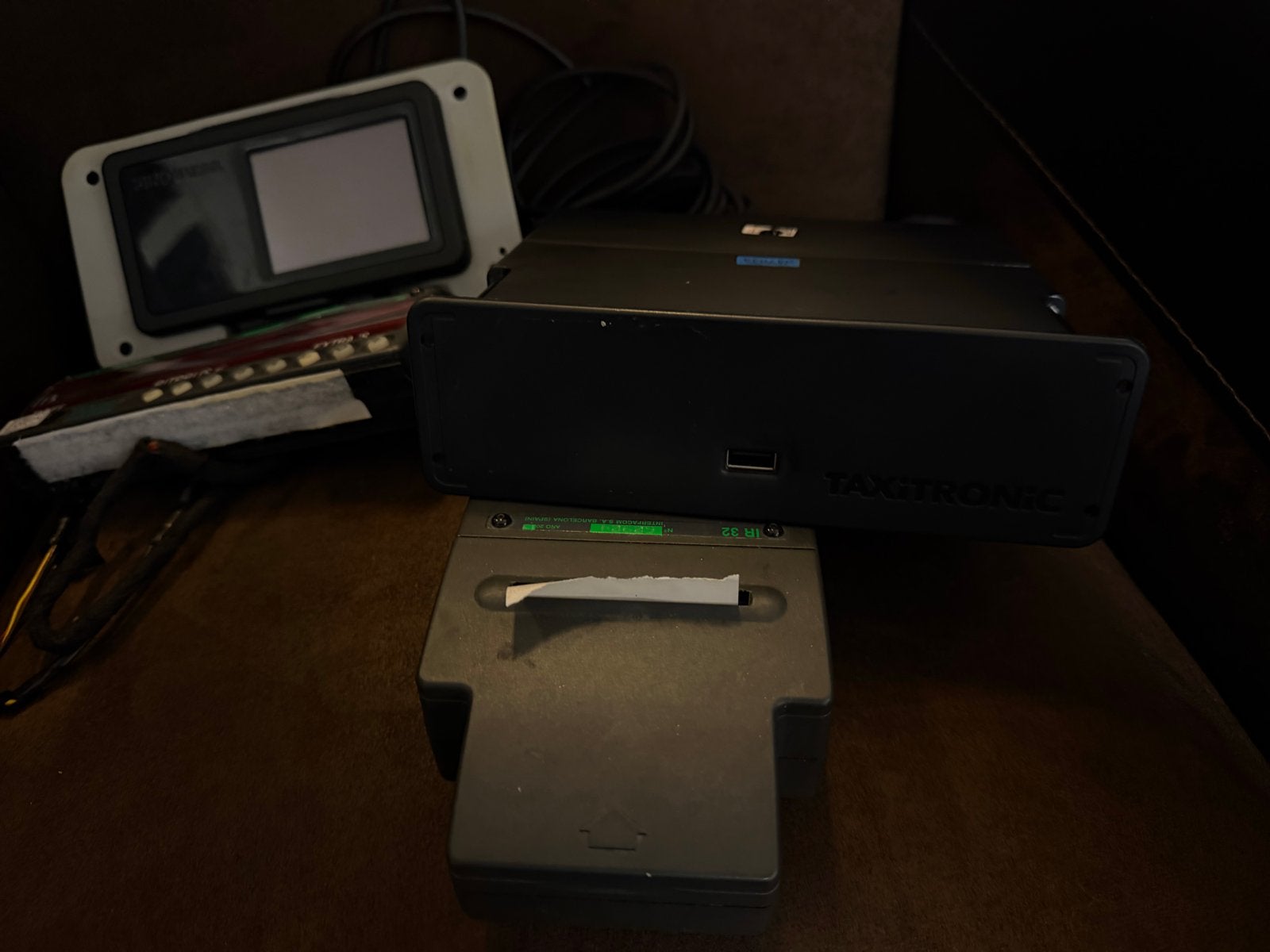 Taxitronic Taximeter met Printer en Display, Auto diversen, Ophalen of Verzenden, Gebruikt