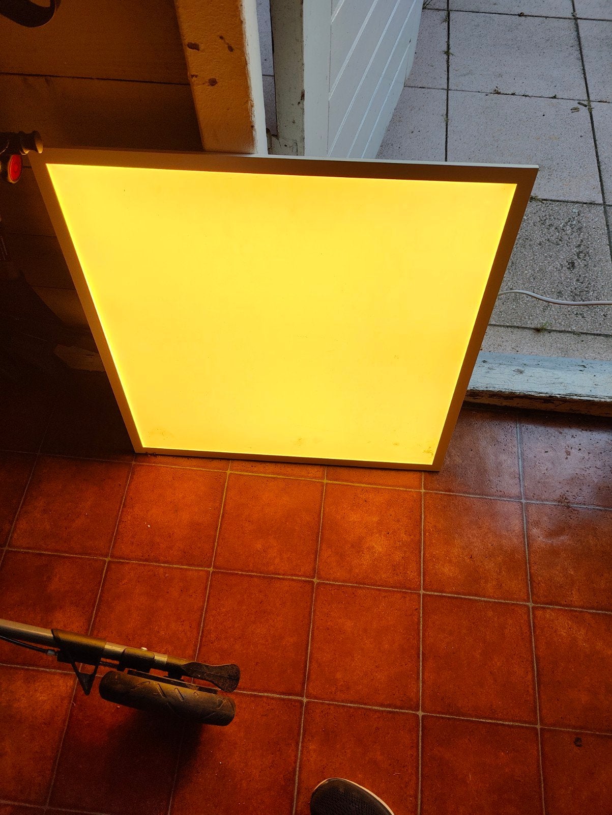 LED Paneel 40W 3000K Warm Wit 2x, Ophalen, Zo goed als nieuw