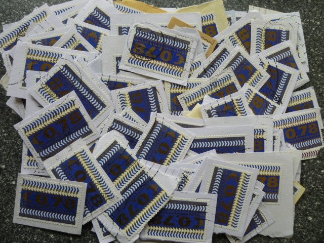 250 x Zakenzegel gestempeld op papier NVPH 2045, Ophalen of Verzenden, Gestempeld