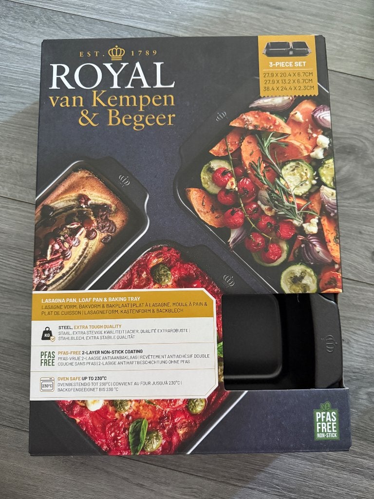 Royal van Kempen & Begeer 3 delige set, Huis en Inrichting, Keuken | Potten en Pannen, Ophalen of Verzenden, Nieuw, Overige materialen