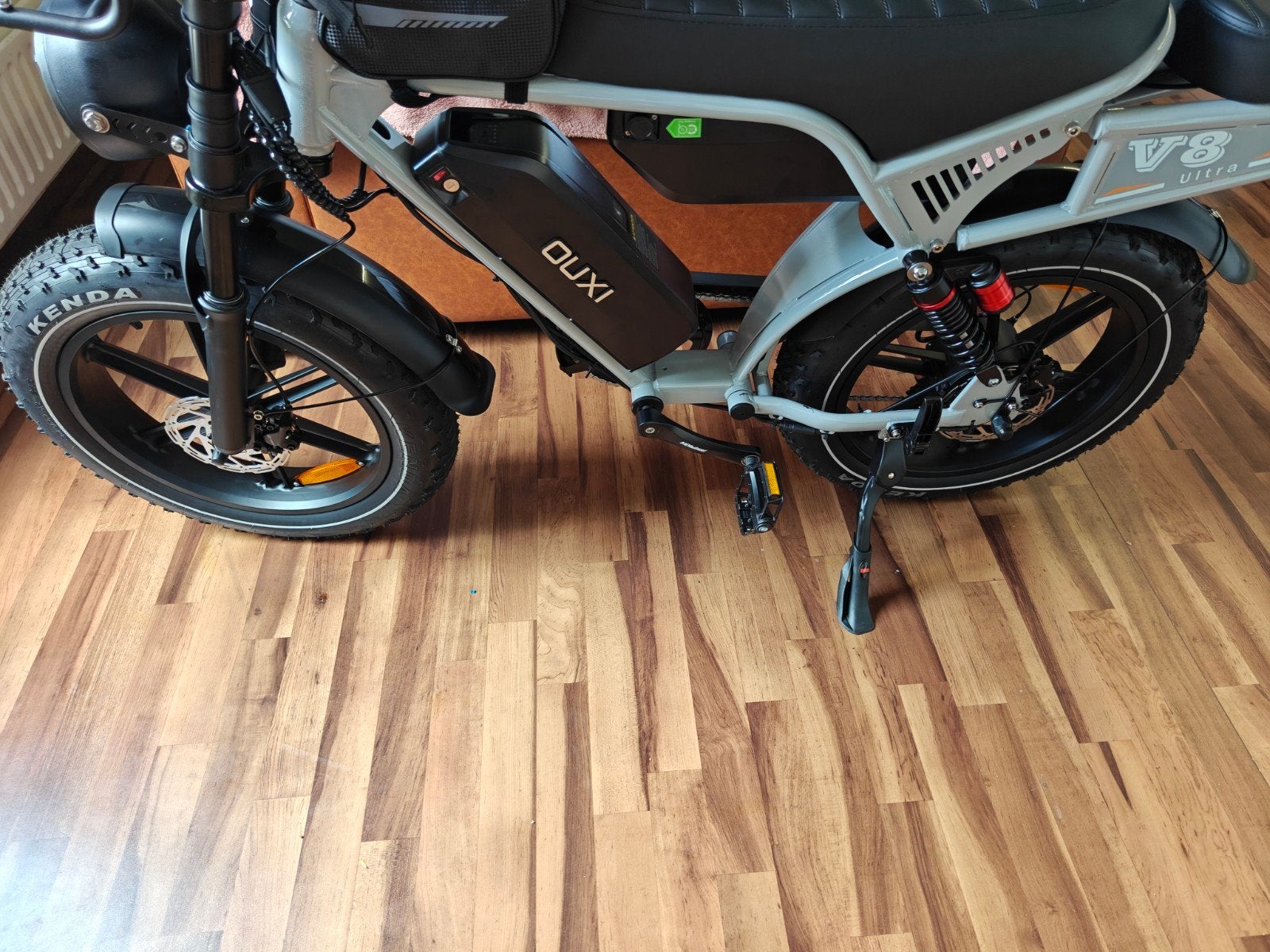 Ouxi V8 Ultra max dubbele accu  nieuw, Nieuw, 51 tot 55 cm, 50 km per accu of meer, Ophalen