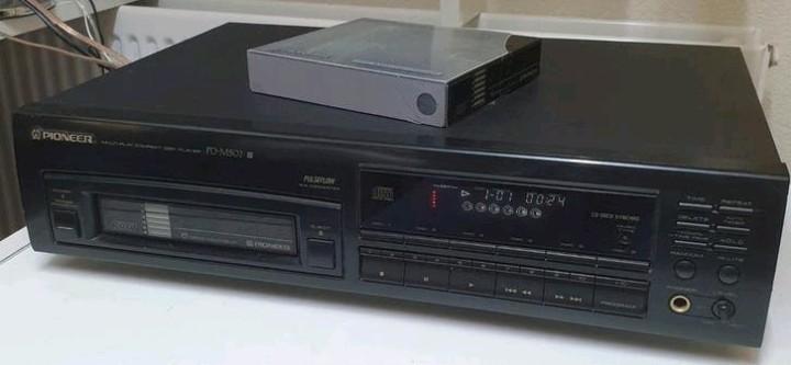 Pioneer 6-cd speler pd-m502 + extra 6cd cassette, Audio, Tv en Foto, Cd-spelers, Ophalen of Verzenden, Pioneer, Wisselaar
