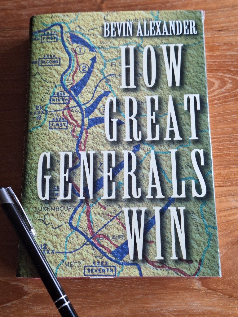 How Great Generals Win - Bevin Alexander (Engels), Gelezen, Niet van toepassing, Ophalen of Verzenden, Bevin Alexander