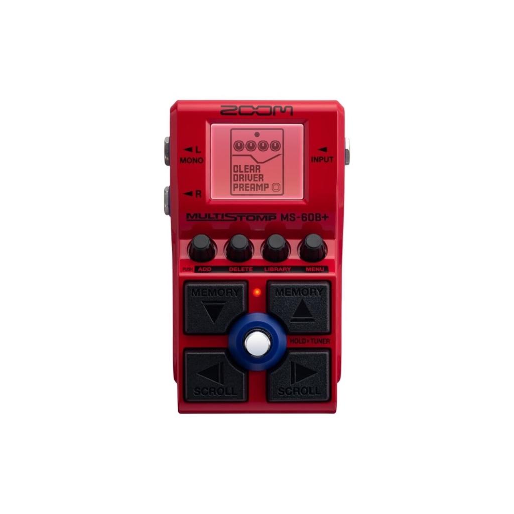 Zoom MS-60B+ MultiStomp Bass Pedal excl. adapter SUPERPRIJS, ZOOM GmbH, Nieuw, Ophalen of Verzenden, Info@zoom.de