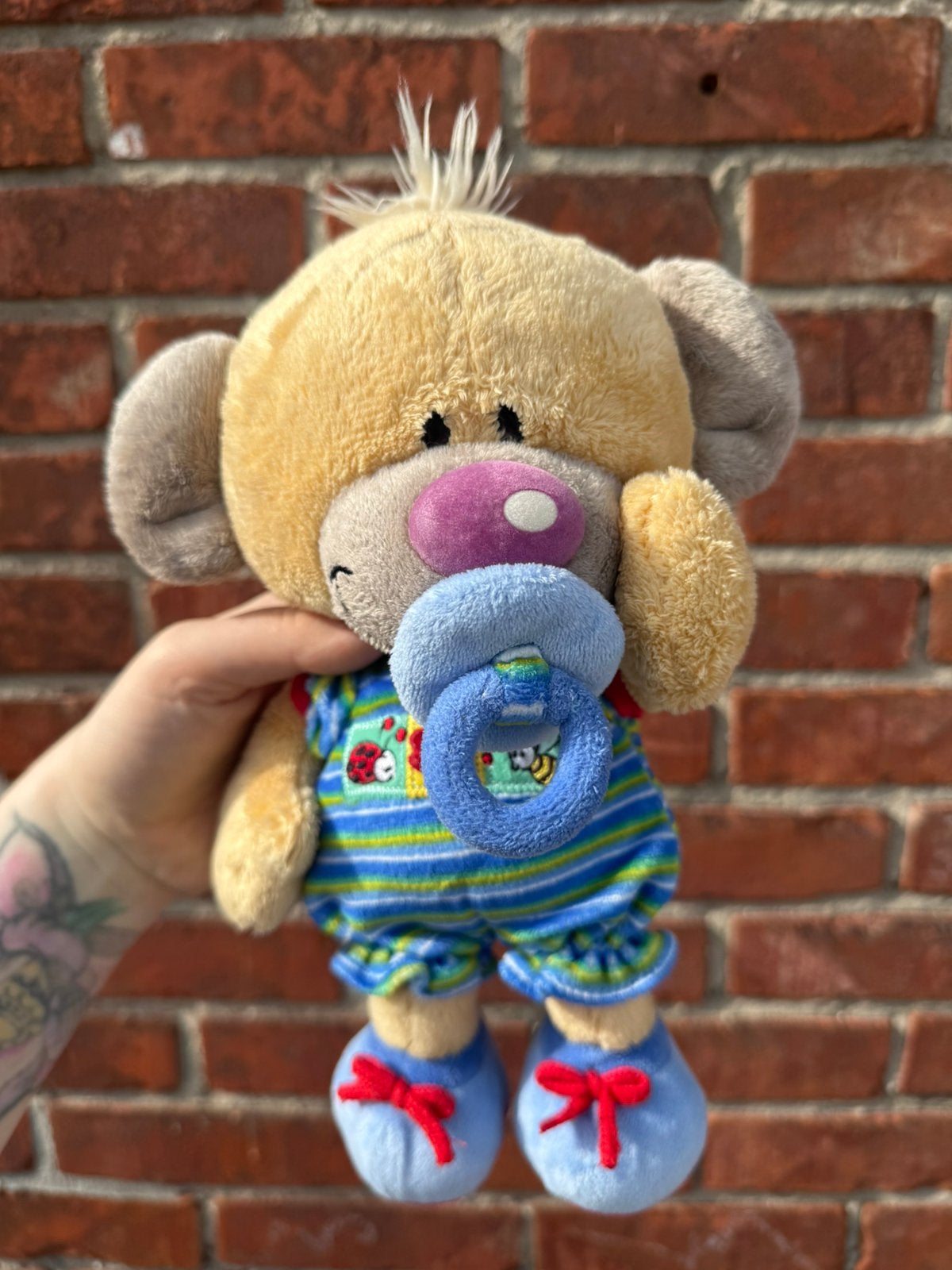 Diddl Pimboli baby knuffel met speen - zeldzaam verzamel, Ophalen of Verzenden, Zo goed als nieuw