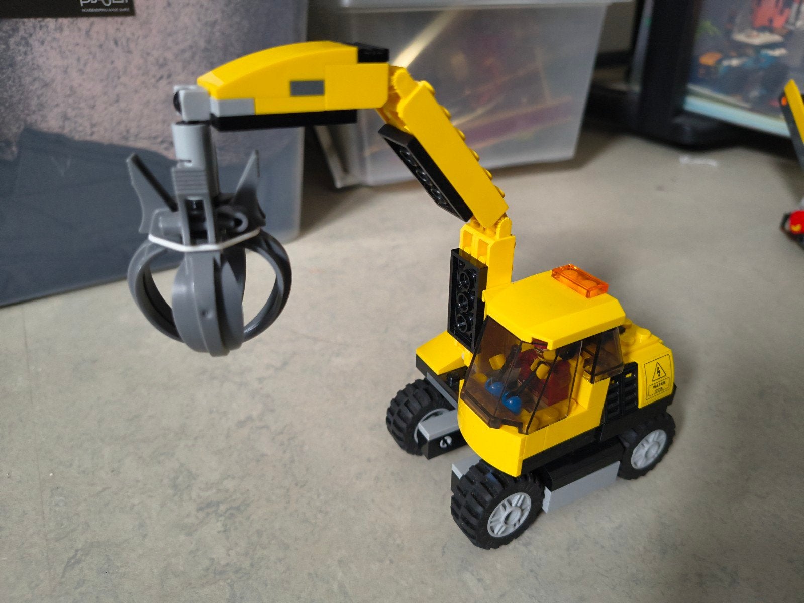 LEGO City 60075 Graafmachine met grijper, Ophalen of Verzenden, Gebruikt, Overige merken