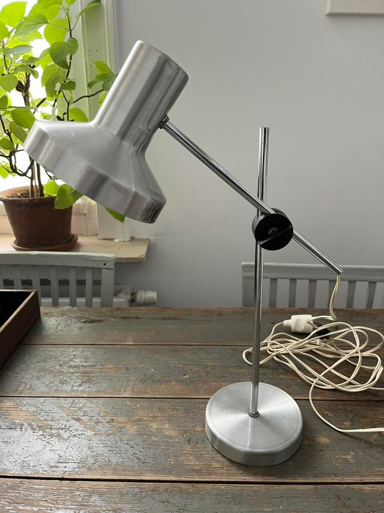 VINTAGE DESIGN LAMP TAFELLAMP BUREAU ATELIER LEESLAMP, Ophalen of Verzenden, Zo goed als nieuw