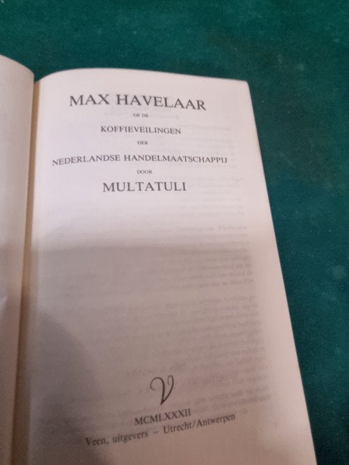 boek multatuli max havelaar koffieveiling, Boeken, Ophalen of Verzenden