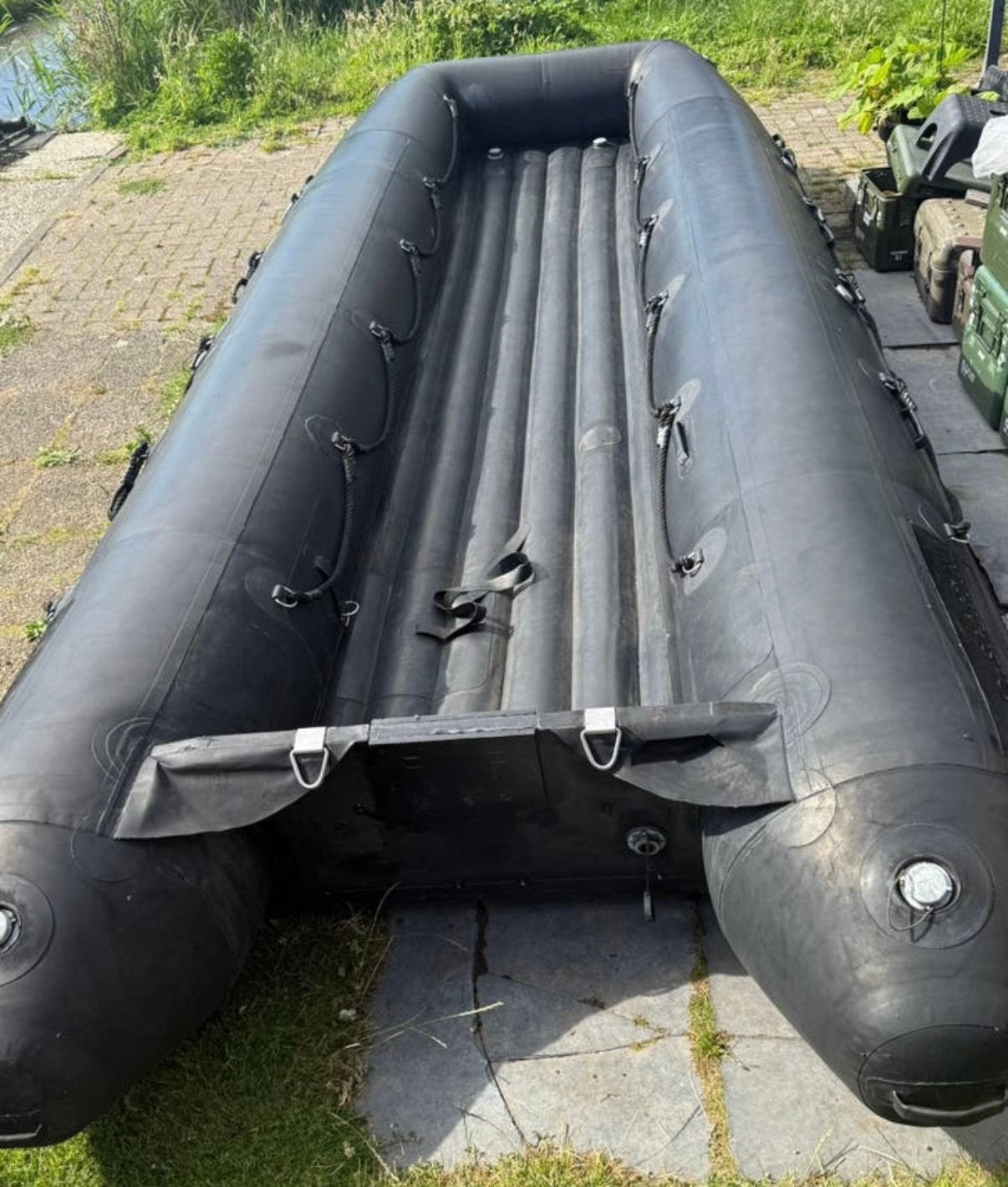 Militaire DSB 550 Hypalon rubberboot., Verzamelen, Militaria | Algemeen, Ophalen, Landmacht, Nederland