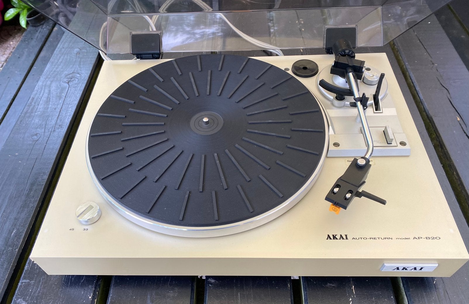Akai AP-B20C Platenspeler, Gebruikt, Automatisch, Ophalen of Verzenden, Platenspeler