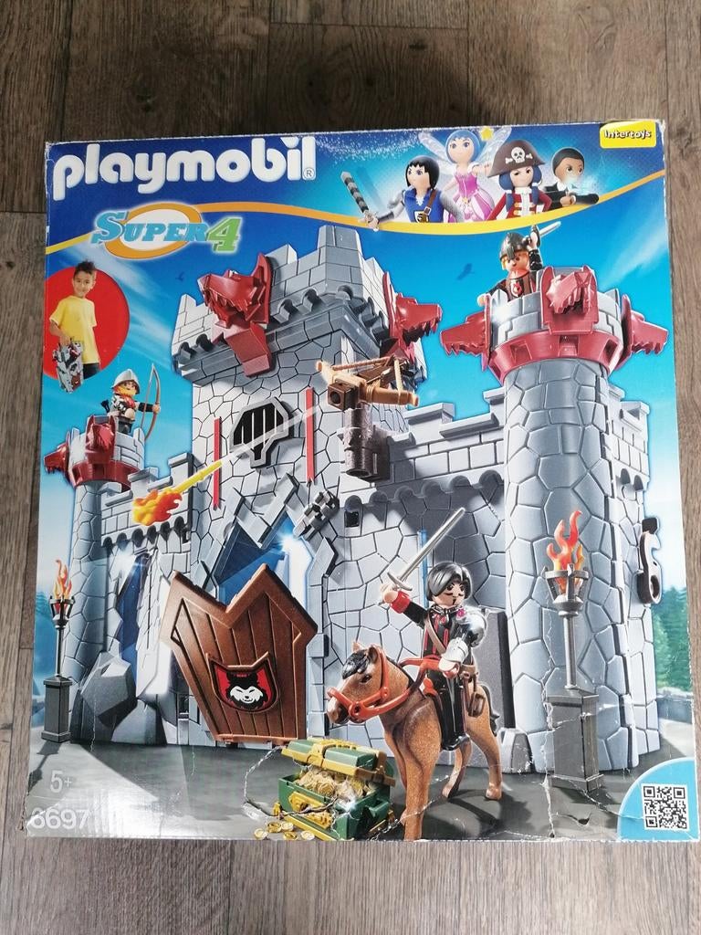 Playmobil Super 4 (6697), Kinderen en Baby's, Speelgoed | Playmobil, Ophalen of Verzenden, Zo goed als nieuw, Complete set