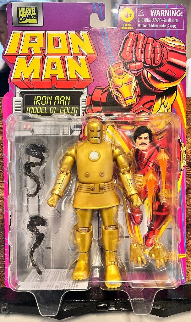 Iron Man Marvel Legends Action Fig Iron Man (Model 01-Gold), Ophalen of Verzenden, Nieuw