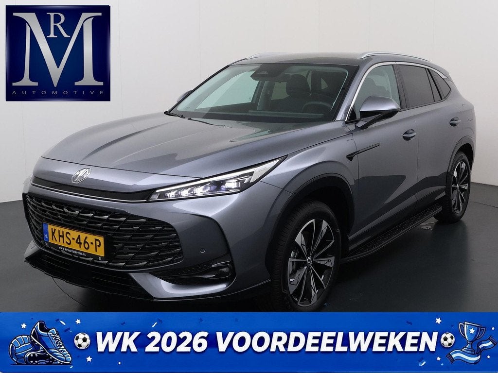 MG HS 1.5 TGDI Luxury PHEV VAN: 39.900,- VOOR: 33.330,- UW W, Auto's, MG, Gebruikt, 4 cilinders, 258 pk, Plug-in hybride