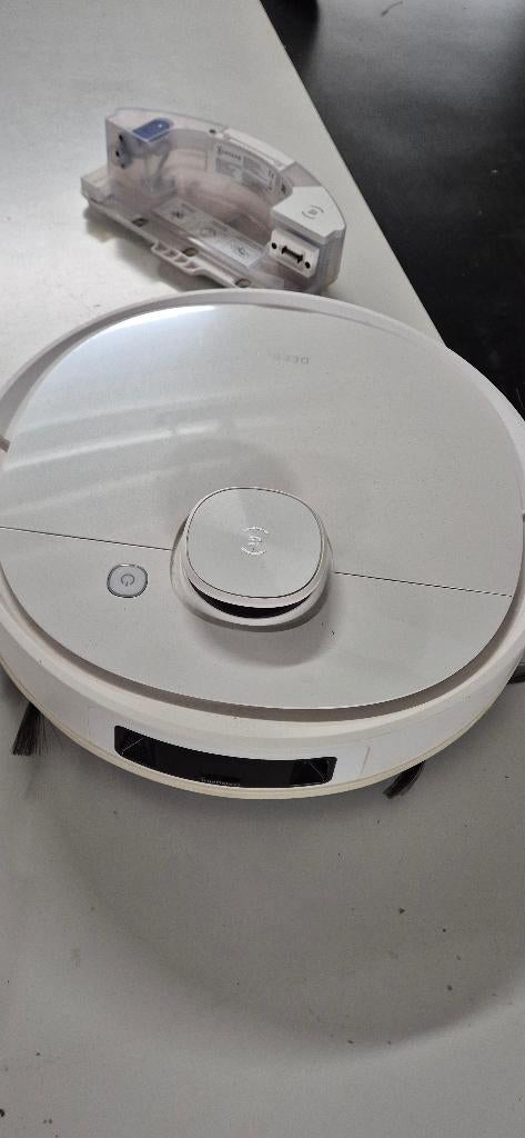 Ecovacs Deebot T9+ Robotstofzuiger – Automatisch Leegstation, Stofzak, Gebruikt, Ophalen of Verzenden, Robotstofzuiger
